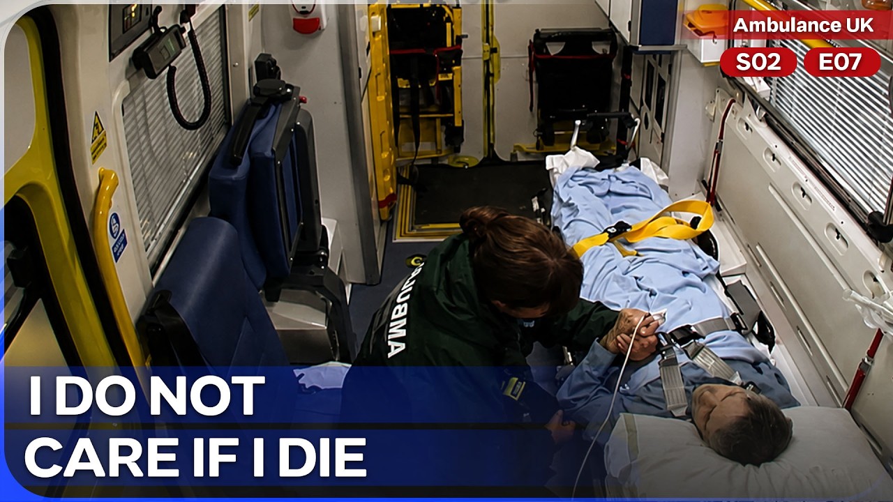 He Mixed Tablets With Alcohol | Ambulance UK Season 2 Episode 7