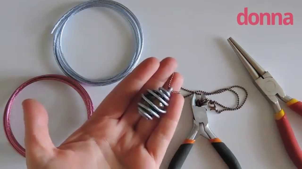 Gabbietta metallica porta-ciondoli - Tutorial