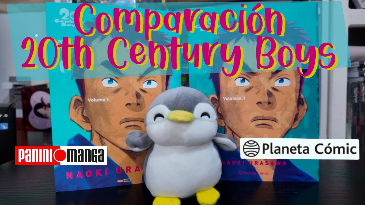 Comparación 20th Century Boys Panini Manga vs Planeta Comic