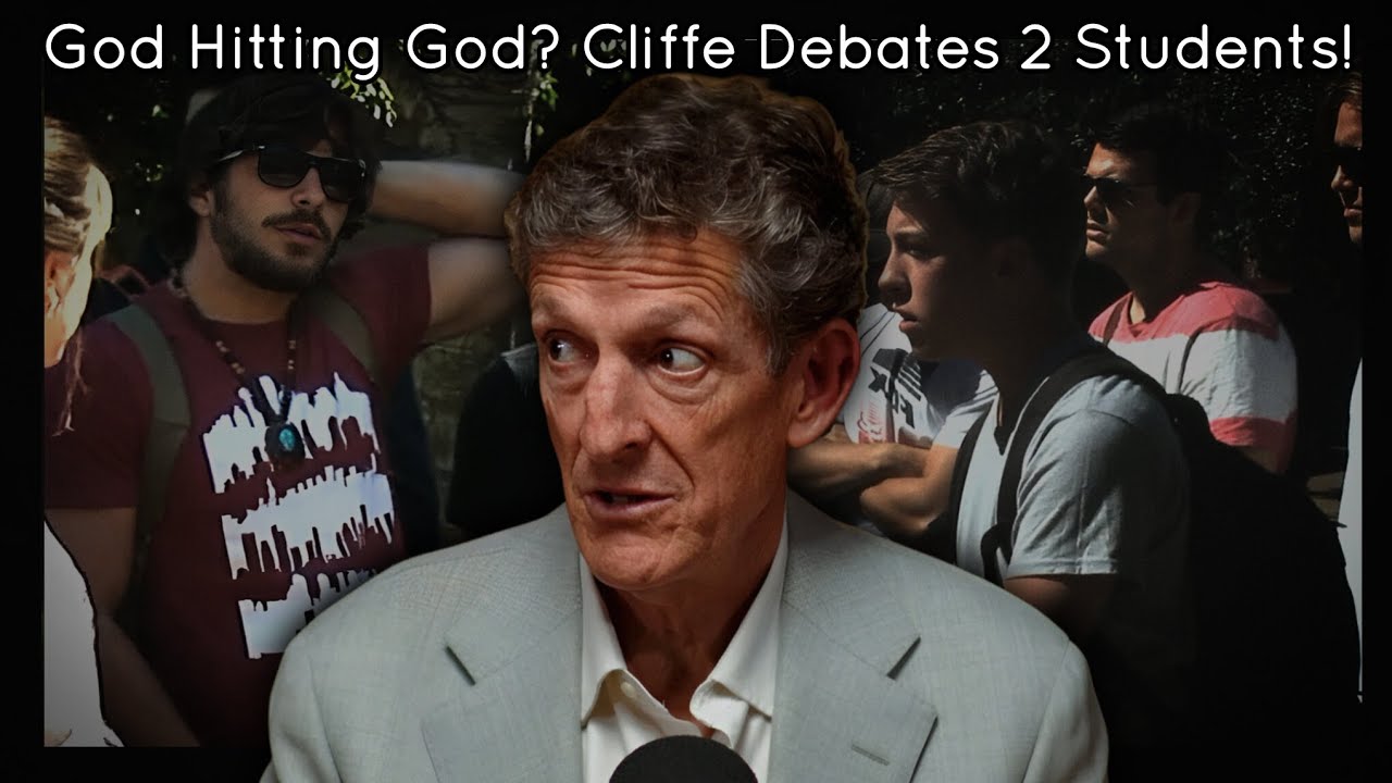Why EVIL Exists & GOD HITTING GOD?? Cliffe Knechtle Debates 2 Students!!