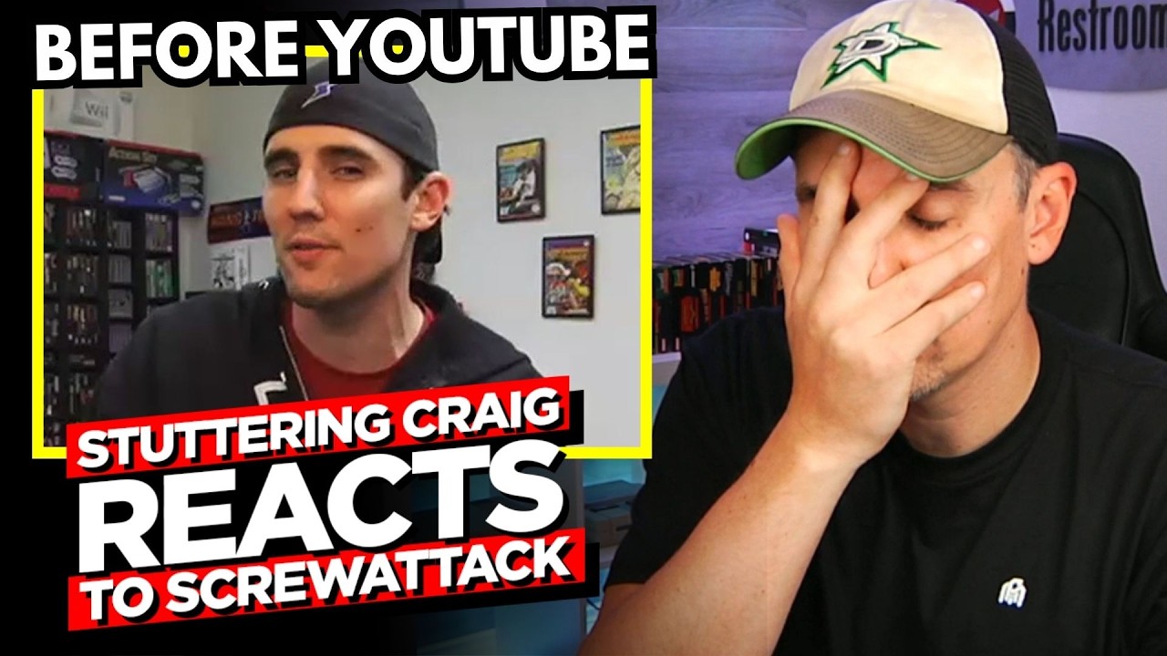 Stuttering Craig Reacts: Top 10 ScrewAttack Moments (The History of YouTube Gaming)