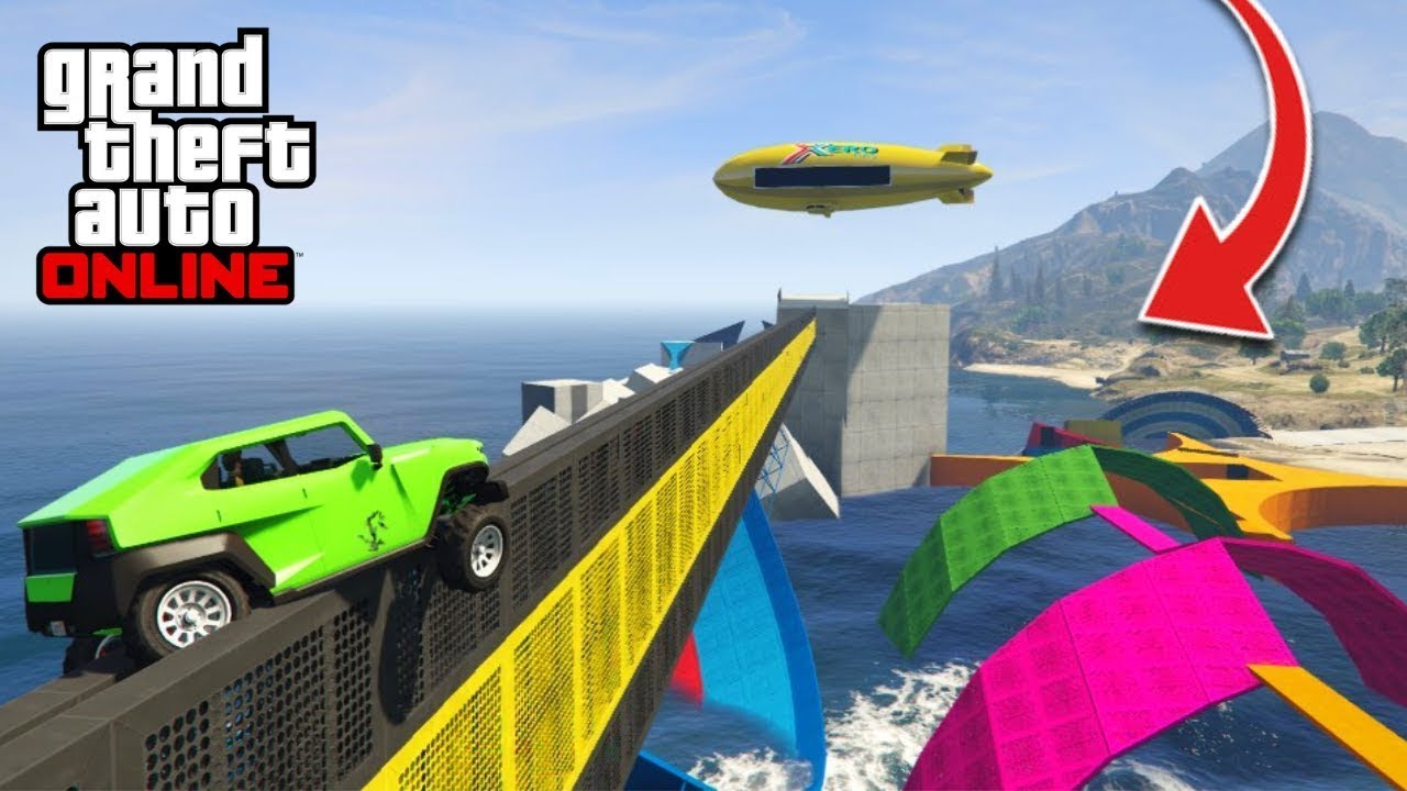 GTA 5 ONLINE ქართულად PARKOUR 😎