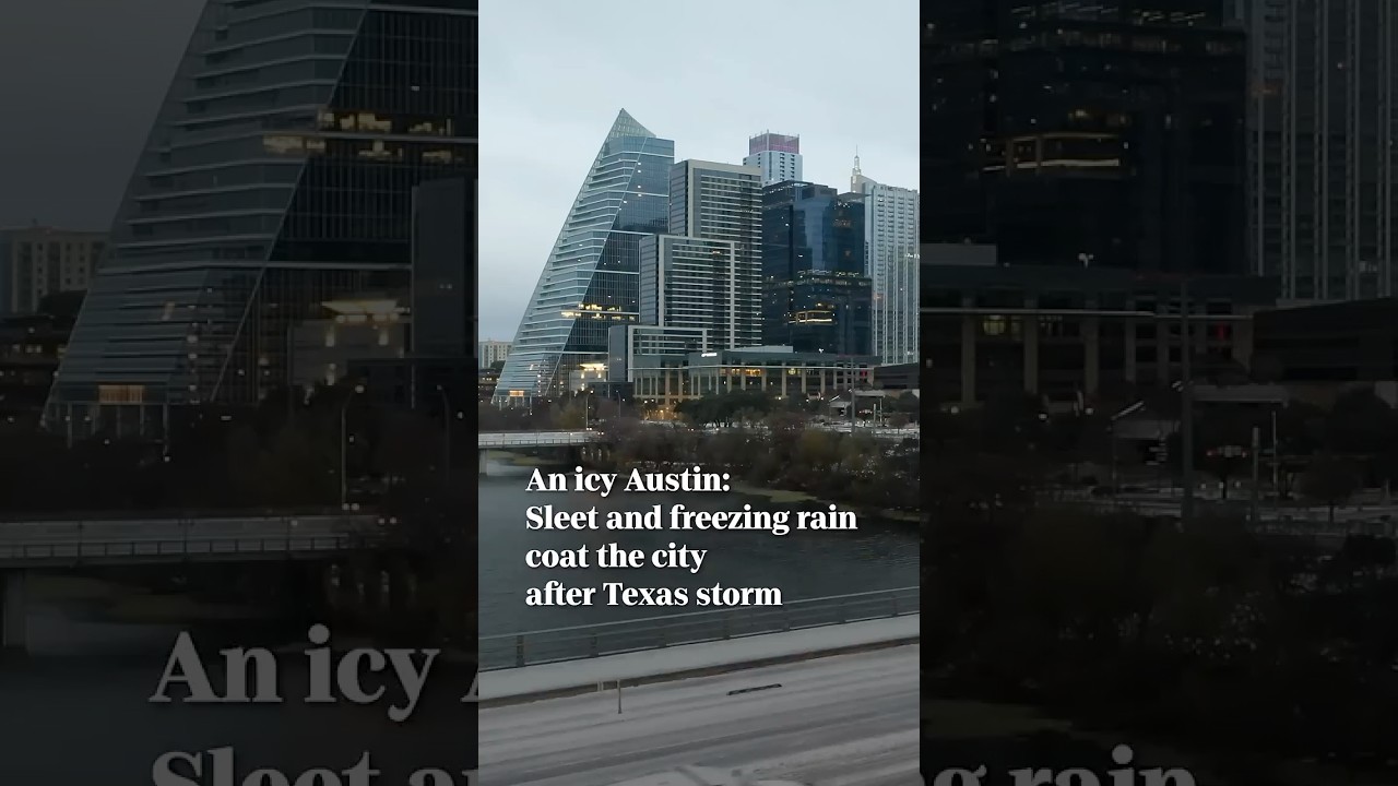 &lsquo;Snowpocalypse&rsquo;: Photos and videos show a rare look at ice-covered Austin