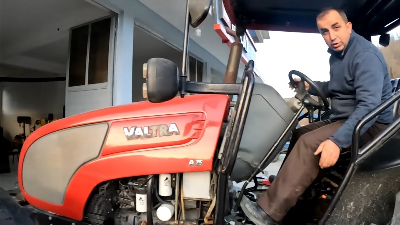 Valtra A75 Traktör Yakıt Kaçırıyor / İşyerime İlk Defa #Valtra #Traktör geldi