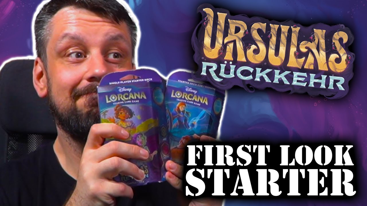 FIRST LOOK Starter Decks! | Disney Lorcana 