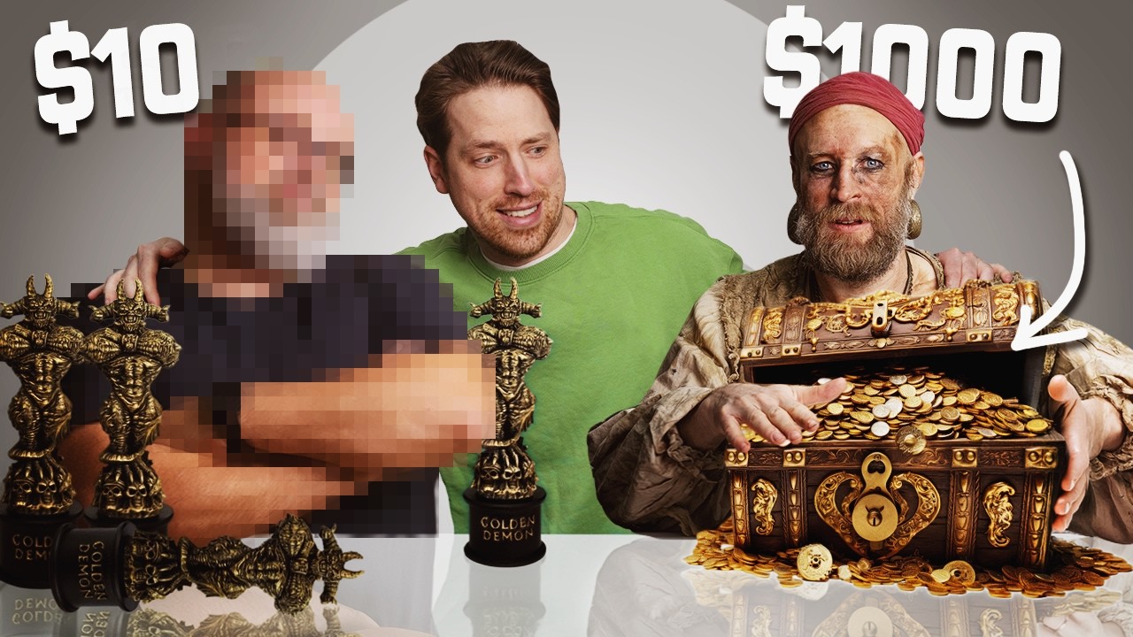 Amateur Vs. Pro - Can $1000 beat one of the most legendary Warhammer Painters?