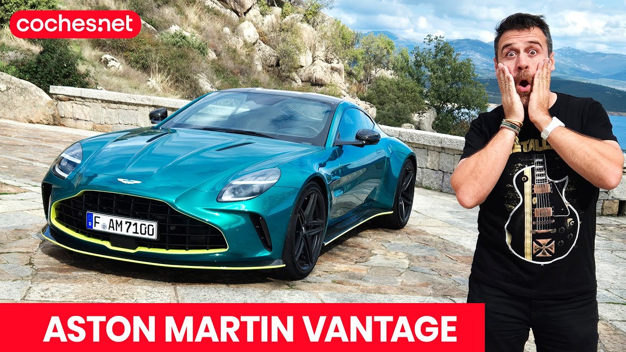 Aston Martin Vantage 2024: ¿El anti Porsche 911?  | Prueba / Test / Review en español | coches.net