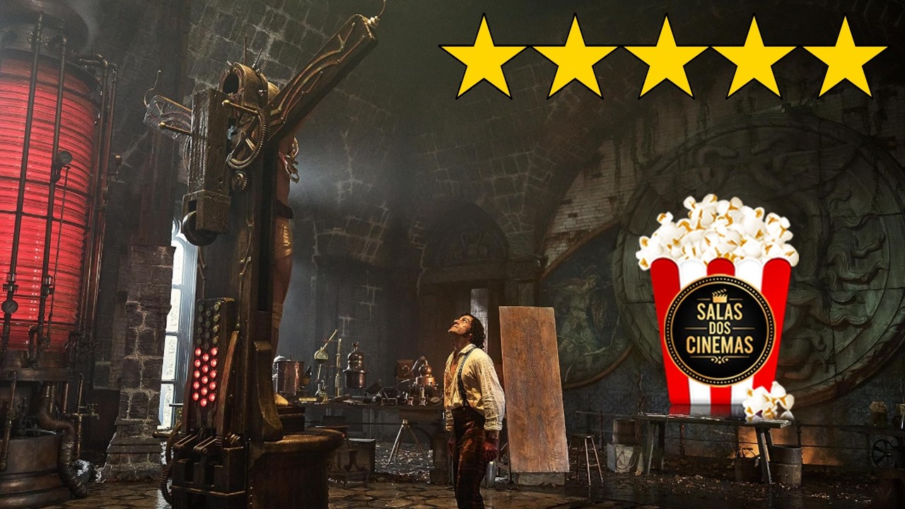 Frankenstein (2025) ⭐⭐⭐⭐⭐ indicado a 9 estatuetas, incluindo ao Oscar de Melhor Filme.