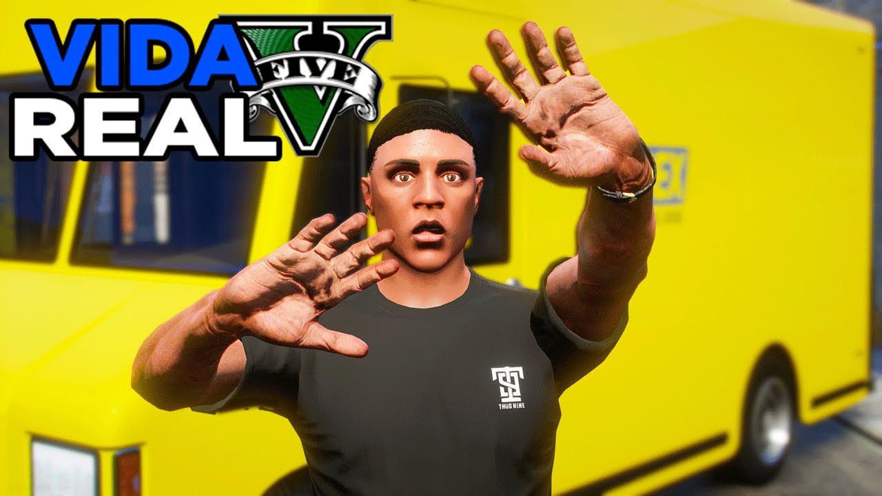 GTA V: VIDA REAL - ME ROUBARAM NA PRIMEIRA ENTREGA DO CORREIO - #14