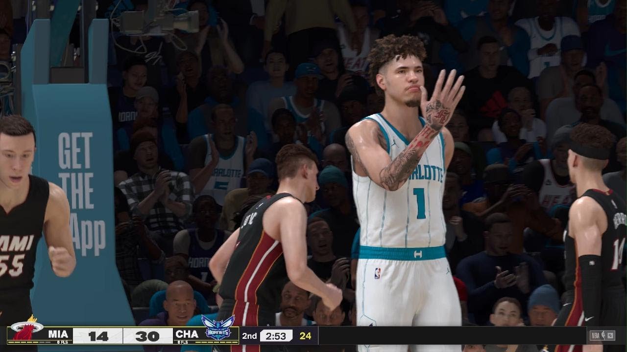 Lamelo Ball INSANE 30 Points at HALFTIME!! NBA 2K25 Gameplay