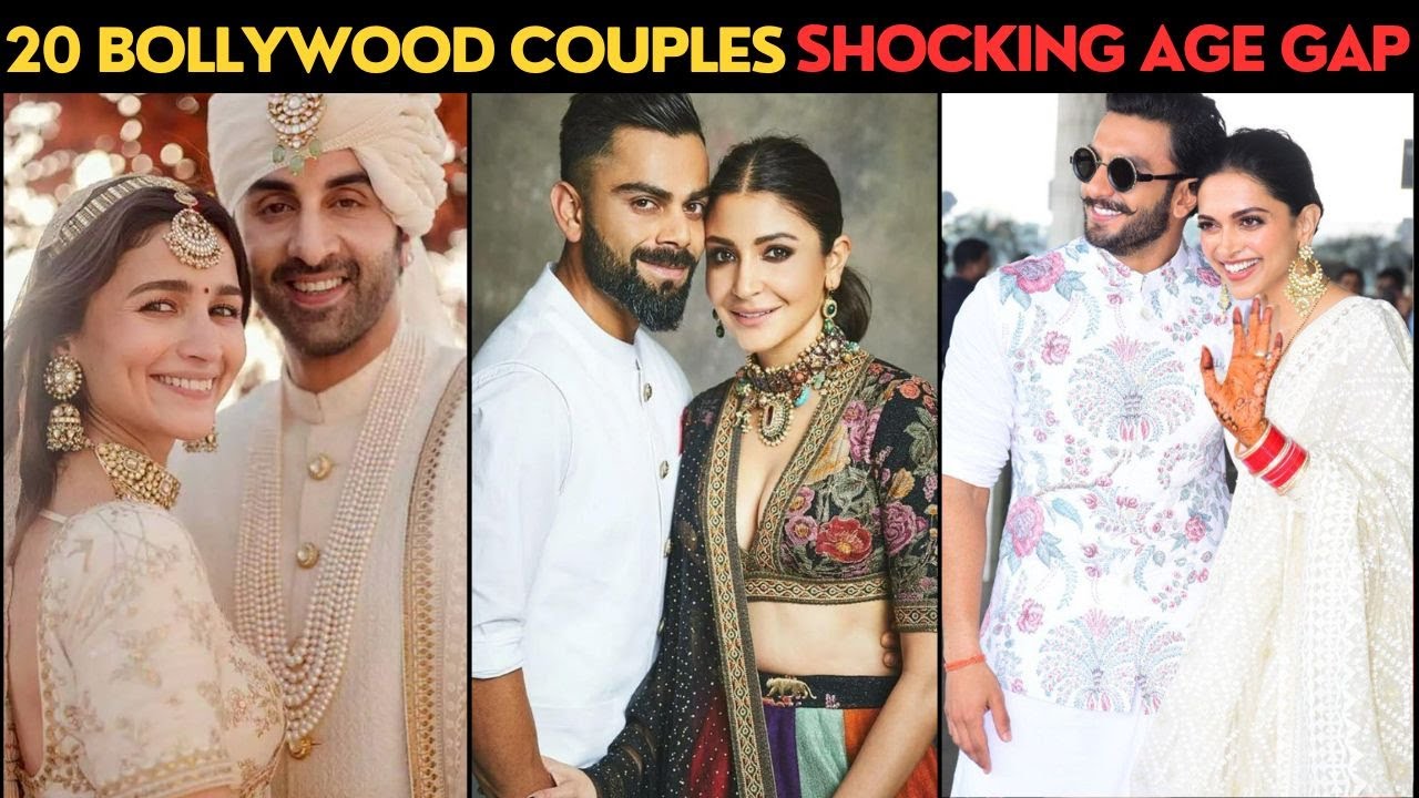 Shocking AGE GAP Between Bollywood Couples | Bollywood Couples 2023