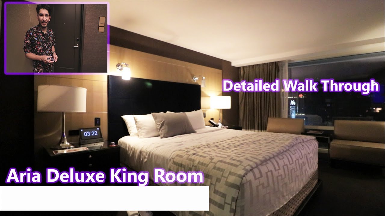 Aria Deluxe King Room (Strip View)
