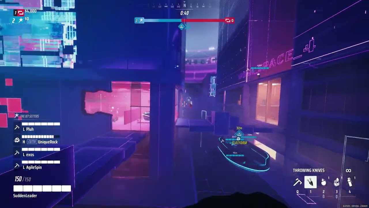 THE FINALS   Powershift team wipe on the end
