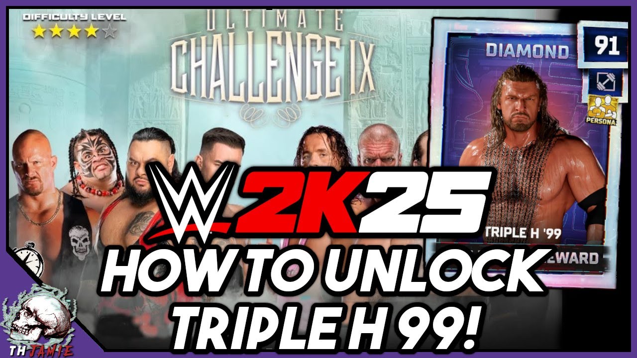 КАК РАЗБЛОКИРОВАТЬ TRIPLE H 99! WWE 2K25 MyFaction