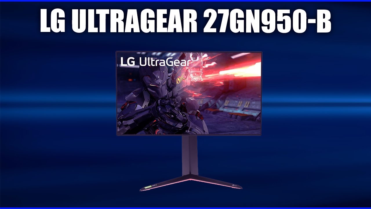 Монитор LG UltraGear [27GN950-B]