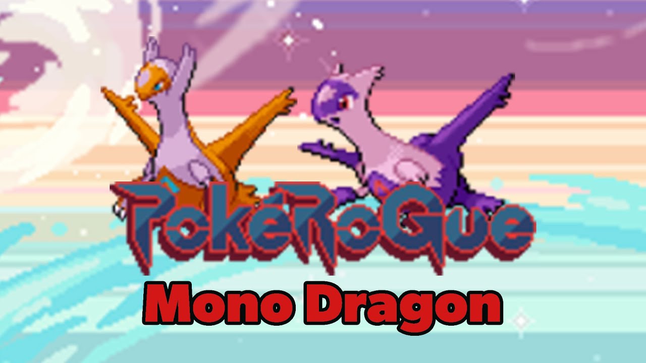 LIVE: Mono Dragon Run — Can ONLY Dragons Beat PokéRogue?! 🐉🔥