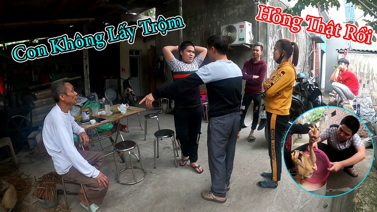 Lần Đầu Ăn Gà Luộc Sữa Và Cái Kết Khổ Điệp Lợn - Trộm Sữa Luộc Gà || HGN Vlogs