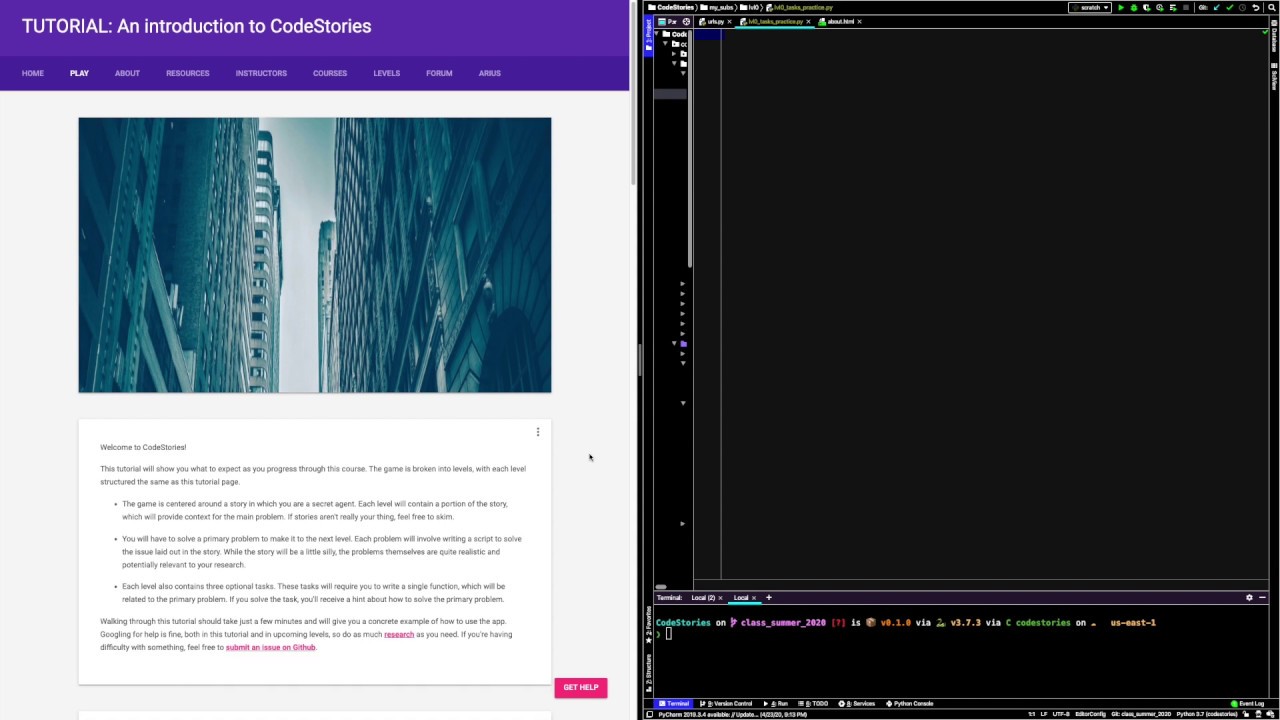 CodeStories Introduction