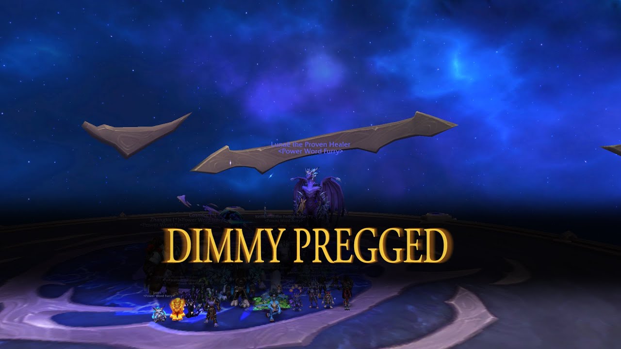 Dimensius Prog Kill - Holy Priest POV - Power Word Furry