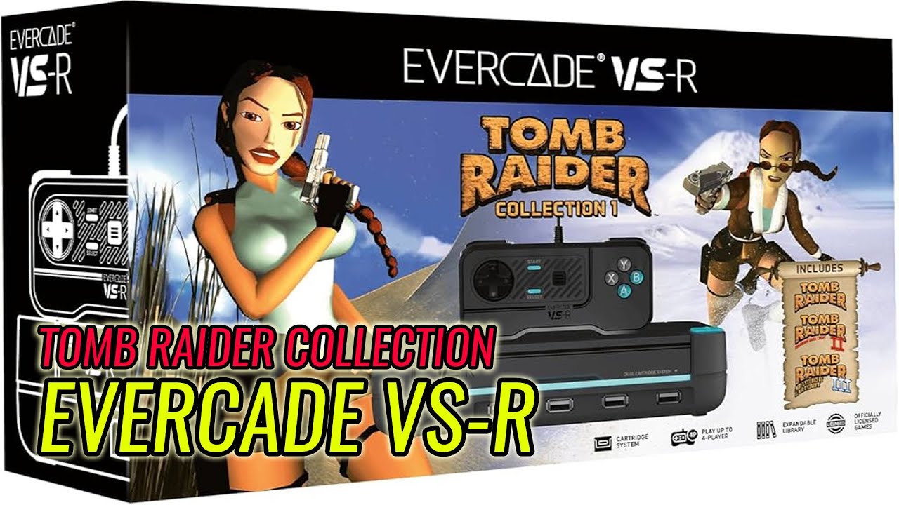 Evercade VS-R (Tomb Raider) Unboxing y primeras impresiones