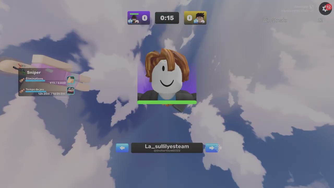 Je débloque le skin Balisong pour le couteau dans rivaux C'est une dinguerie