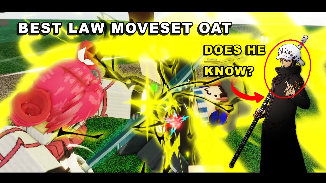 The BEST Trafalgar Law Moveset Showcase | JJS Skill Builder
