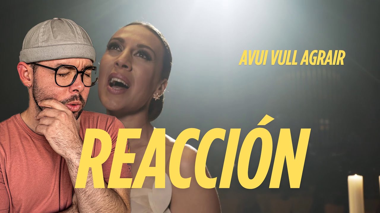REACCIÓN A Mónica Naranjo - Avui Vull Agrair   (Videoclip La Marató TV3 2016)