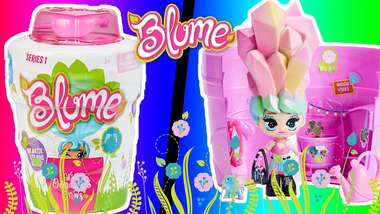 BLUME SAKSIDA BÜYÜYEN SUKUŞİ BEBEKLER BLUME SQUISHY BEBEKLER Bidünya Oyuncak