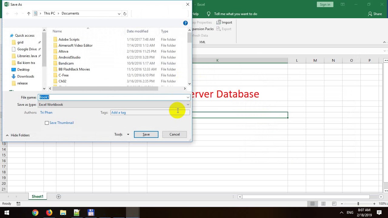 Create Login Form with VBA and SQL Server Database in Excel 2019