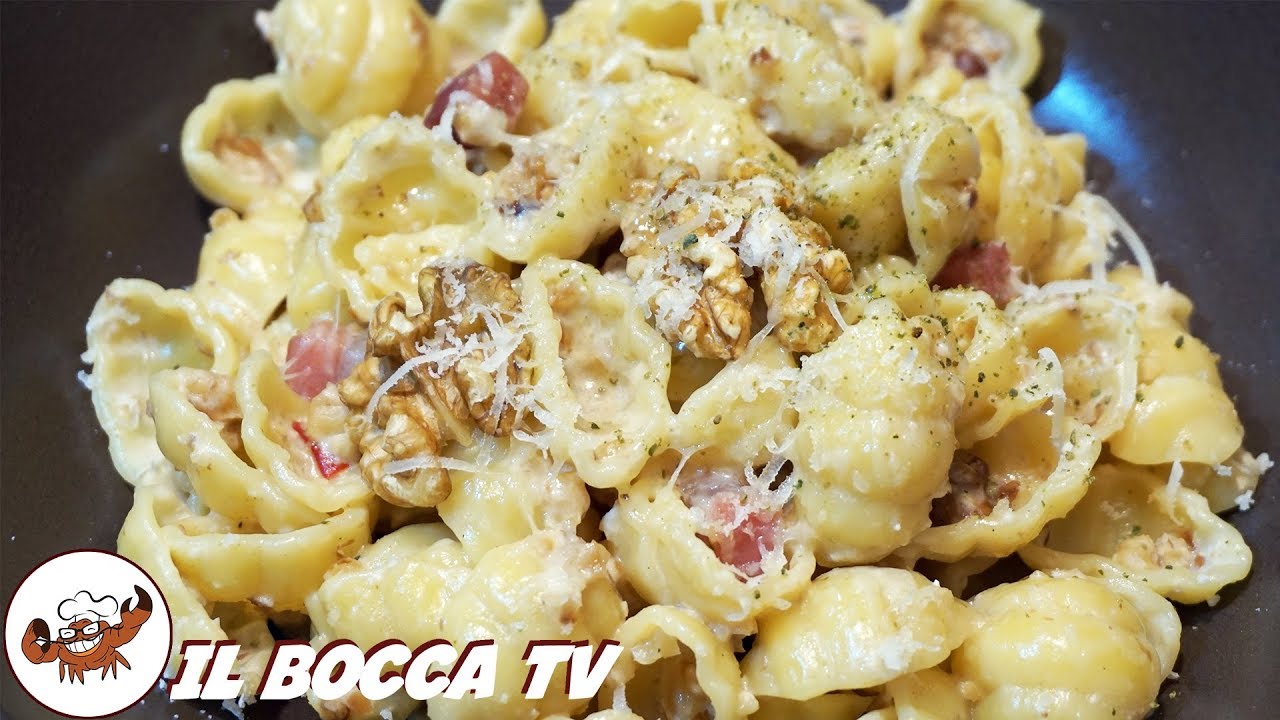 346 - Pasta noci speck e taleggio...e poi trovi anche posteggio! (primo piatto di terra gustoso)