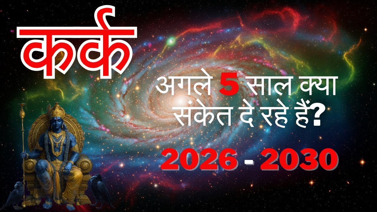 कर्क राशि 2026-2030: 5 Years का Complete Rashifal