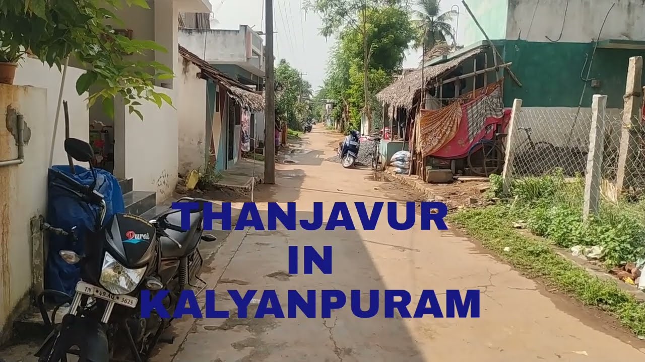 SOLD OUT PER SQ.FT 500 AREA 4796 PATT LAND SALE THANJAVUR TO THIRUVAIYARU IN NADUKADI BUS STOP CUT 