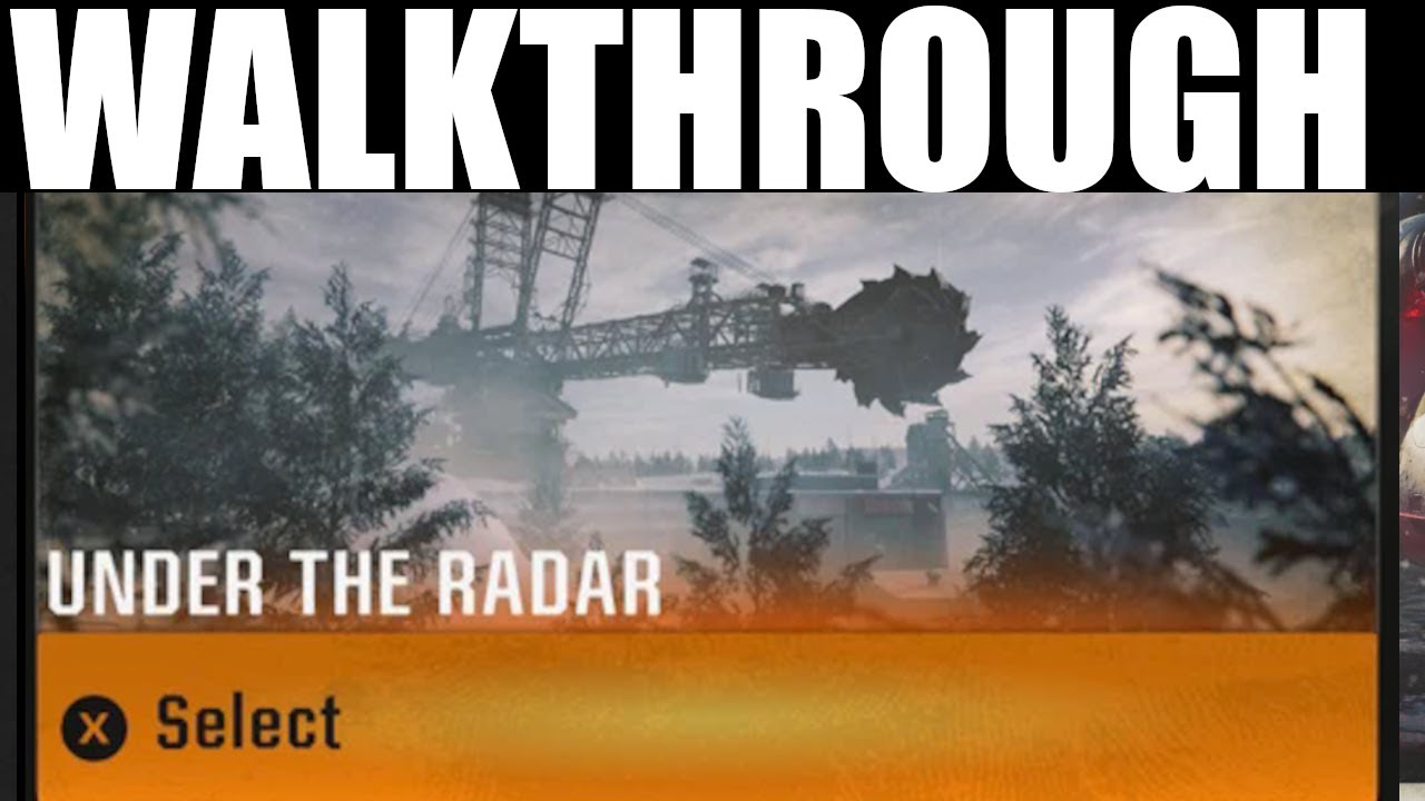 Black ops 6 under the radar walkthrough | how to (sabotage the radar, helicopter, & sam)