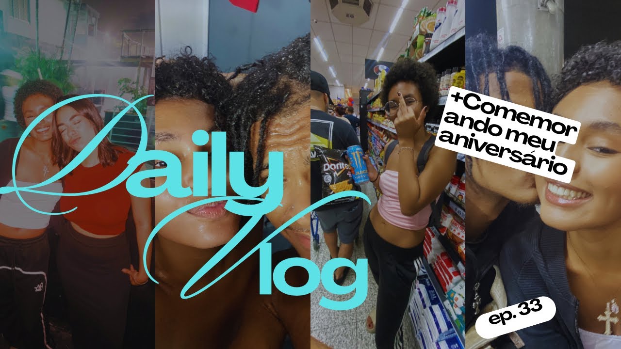 Comemorando meu aniversário 