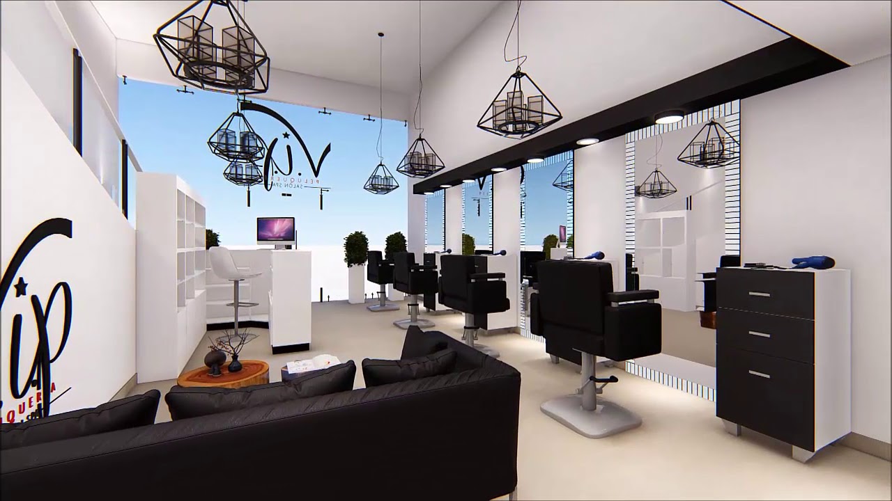 Dise&ntilde;o de Interiores - Peluqueria