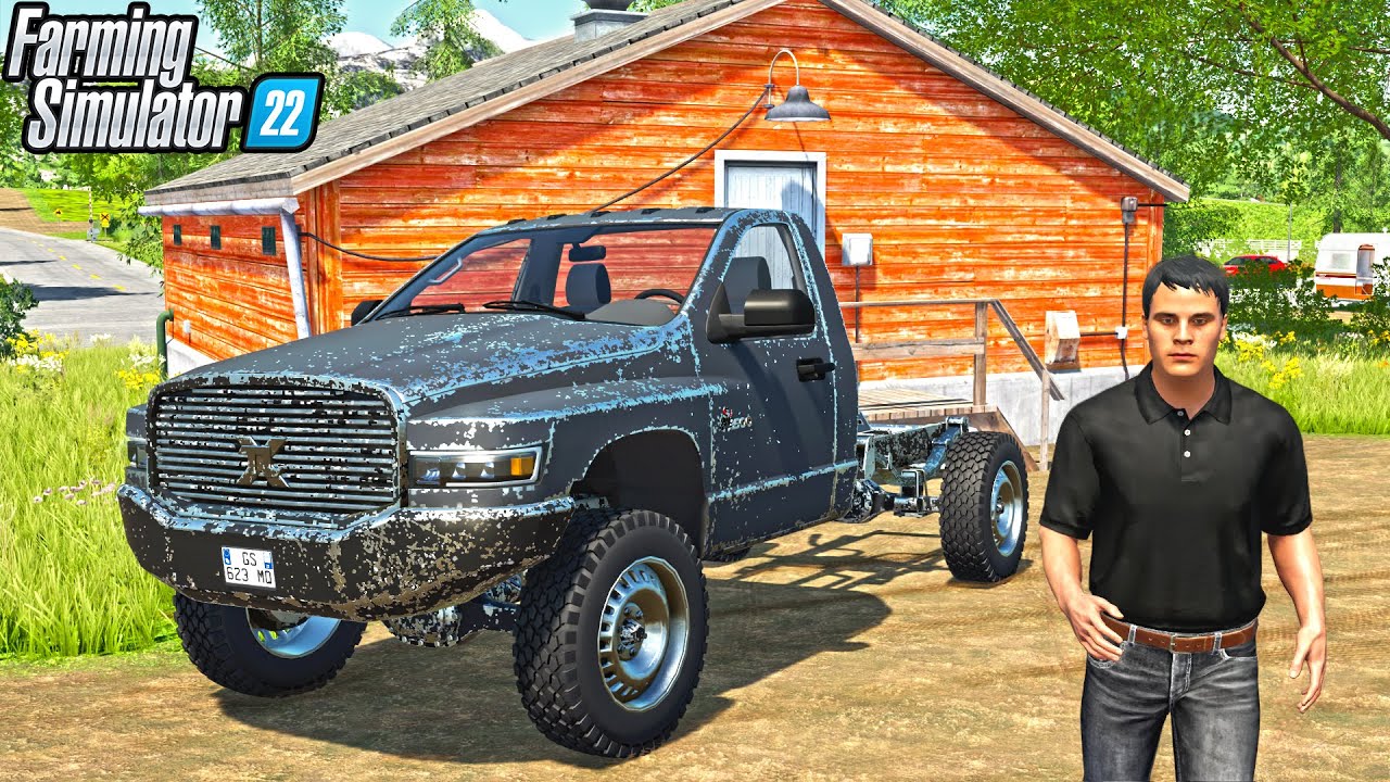 BOSSMAN SPENT MY MONEY ON THIS TRUCK? | CAN WE MAKE MILLIONS? (FS22 CHALLENGE) FARMING SIMULATOR 22