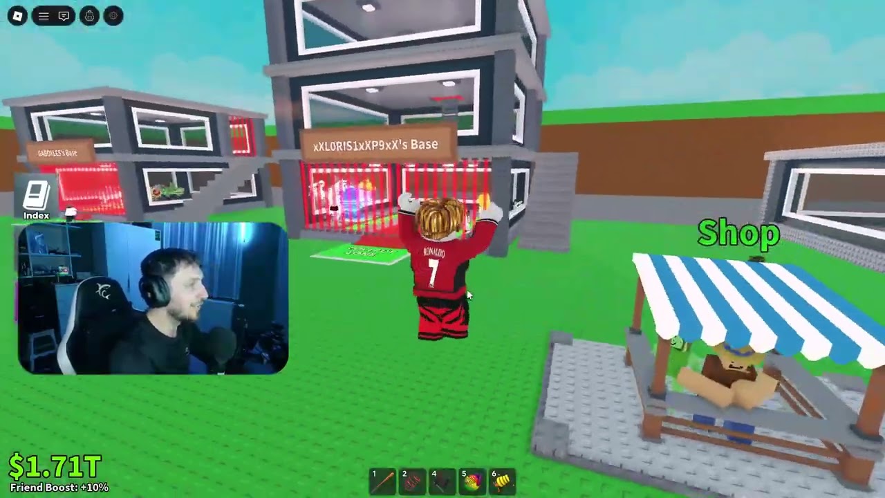Ademiknej has mentioned you. | Steal a Brainrot Roblox tere diten sot!!!