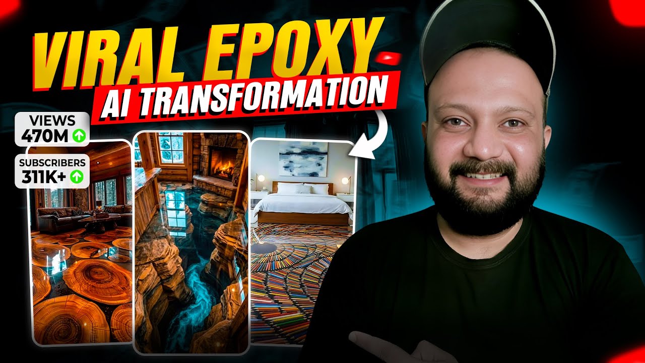 How to Create Viral Room Transformation Timelapse Faceless Videos with AI 🔥