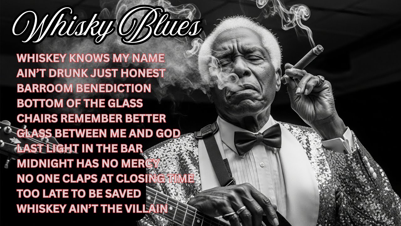 Whiskey Blues Chill Melodies | Relaxing Slow Blues Soulful Guitar Vibes 🎸