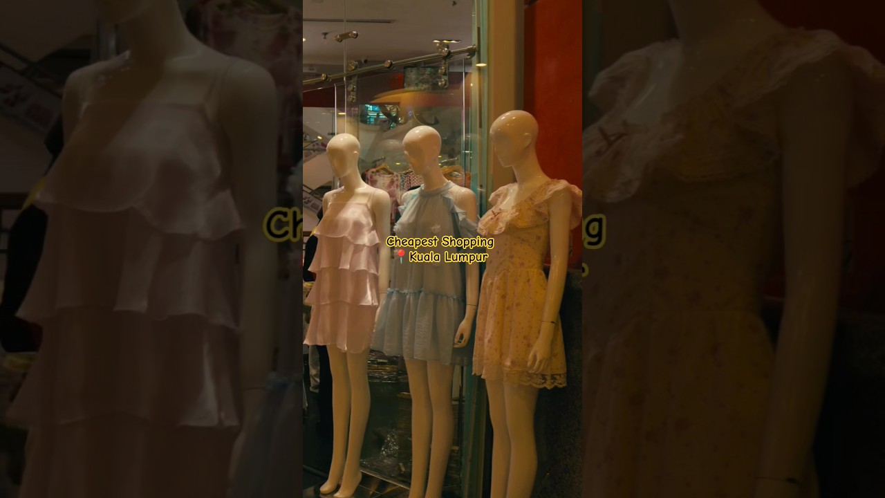 Cheapest Shopping in Kuala Lumpur 👆🏻 watch full video 