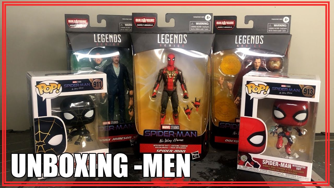 Spider Man No Way Home | Unboxing de los Marvel Legends y Funko POPS |
