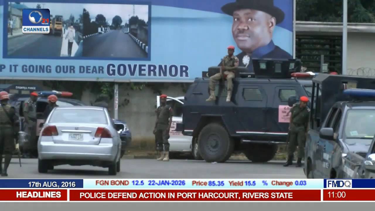 Police Seal Off Venue Of PDP Convention In Rivers