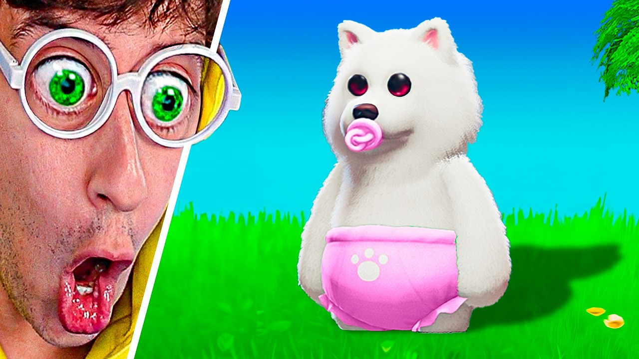 Perro Bebé Husky 🐶👶!! (Super Animal Secreto 🔥) - Party Animals TEKENDO