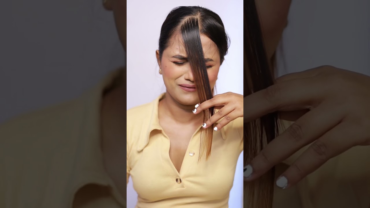 WHAT&rsquo;S THE NAME OF THESE BANGS???🤔🙄😨 #ashortaday #shorts #haircut