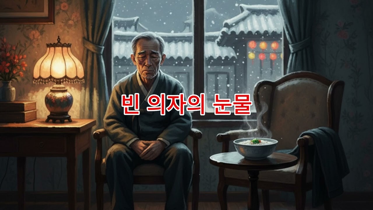 빈 의자의 눈물 - 혼자된 애잔함 #korsong #트로트 #trot
