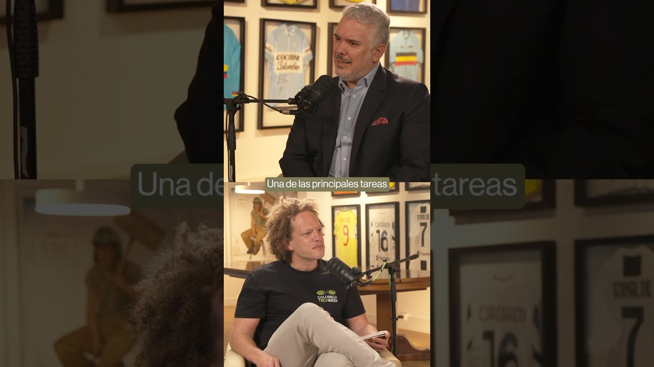 Bilbao conversa con Duque sobre liderazgo sin odio 🧠 Estado X en el perfil.