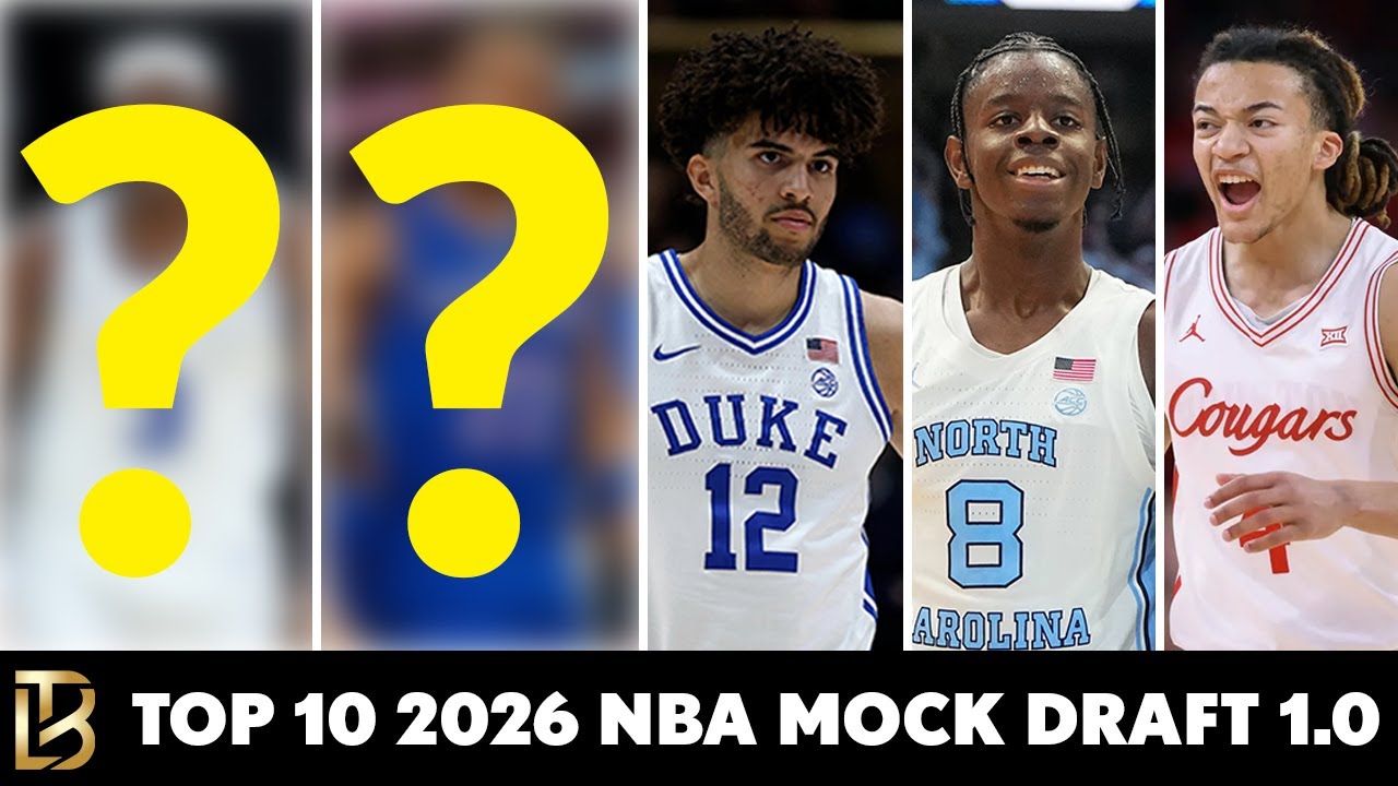 2026 NBA Mock Draft 1.0 | HERE WE GO!