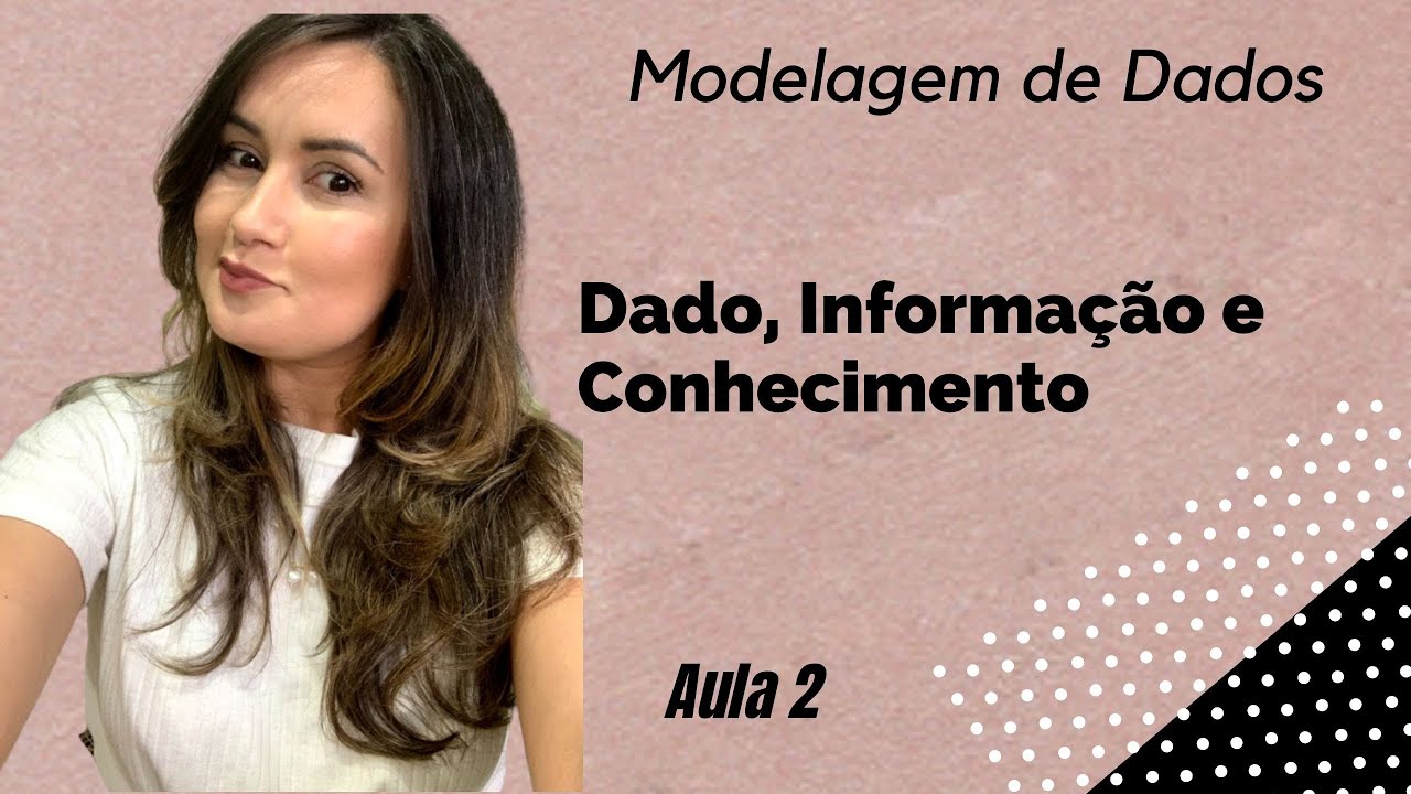 Modelagem de dados: Dado, Informação e conhecimento - Aula 2