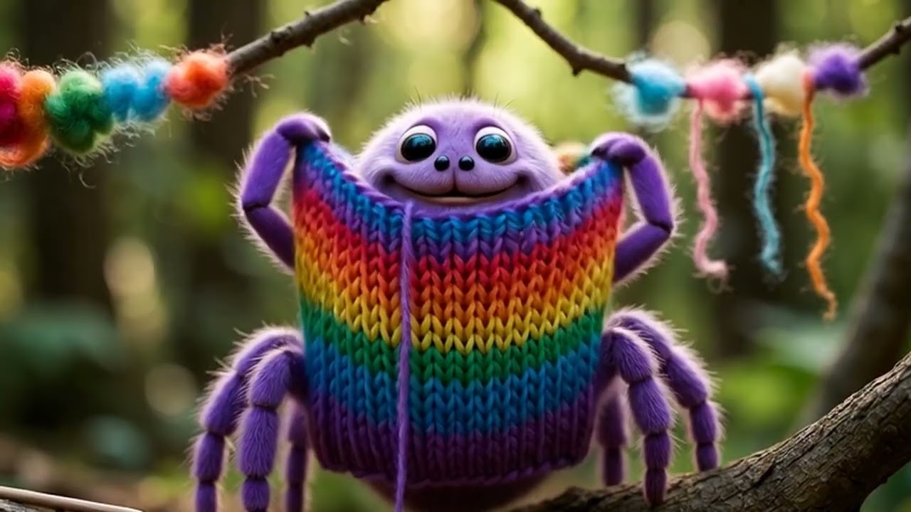 La Araña Tejedora de Arcoíris
