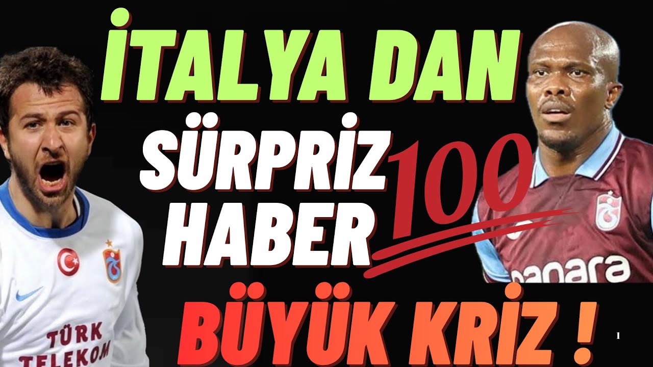 İtalya dan sürpriz yerli Ortasaha gelişmesi ! #trabzonspor 